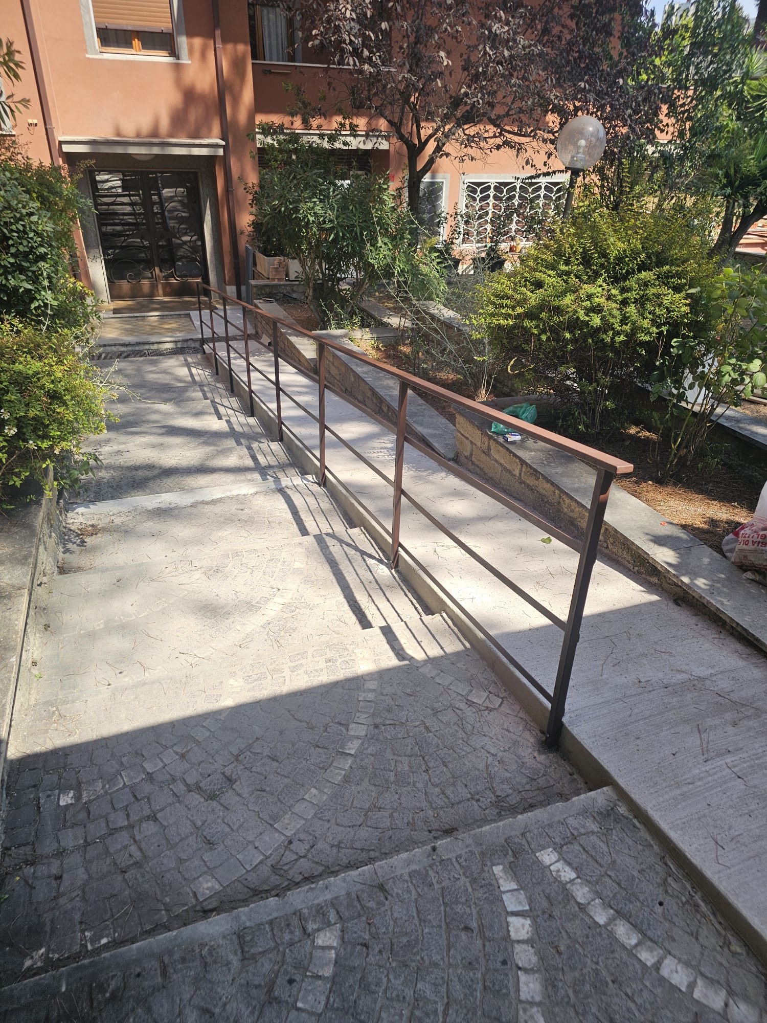 Rifacimento del camminamento — Mostacciano — Roma